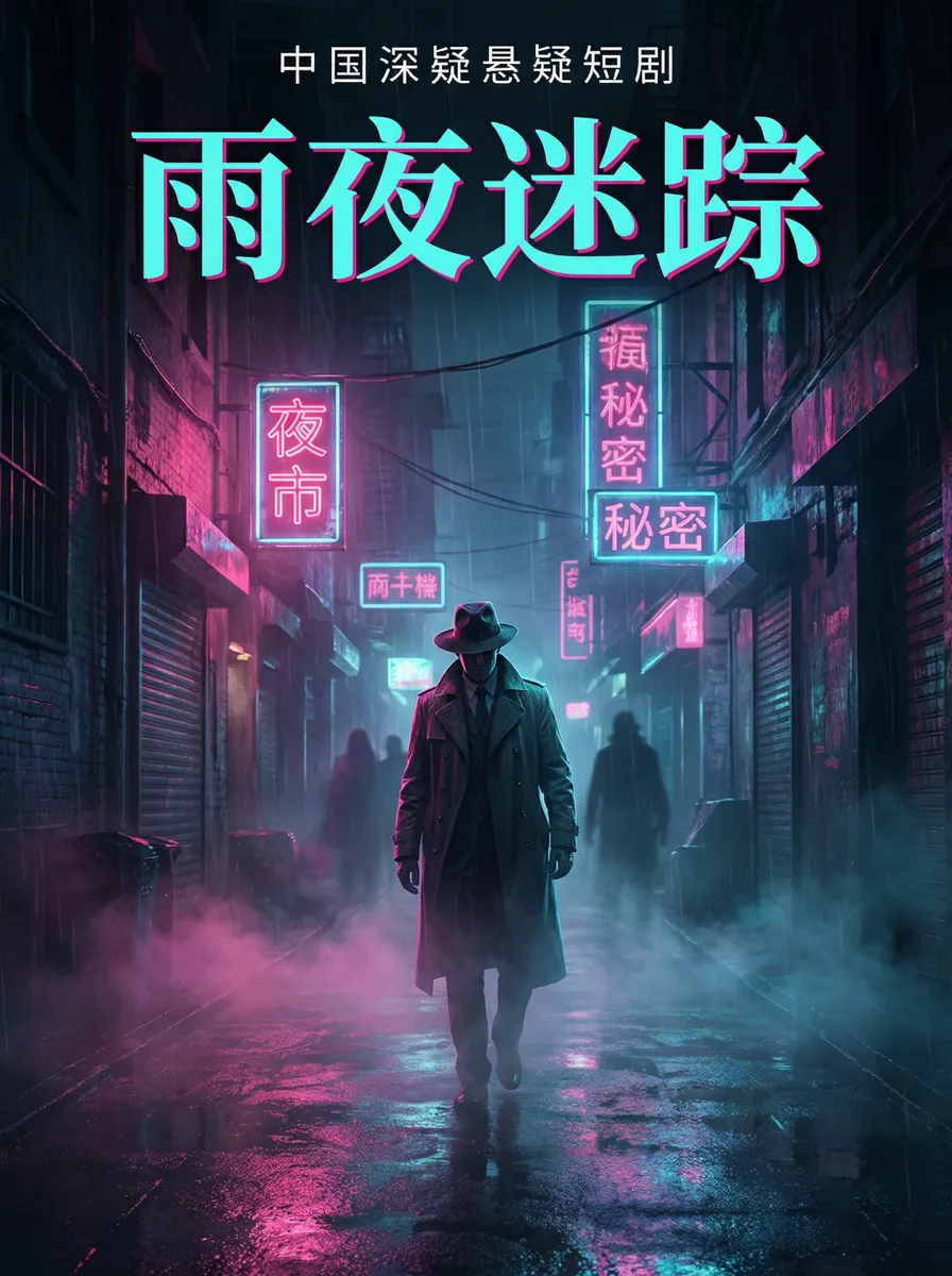 魔道争锋 悬疑追踪短剧 - 雨夜迷踪海报